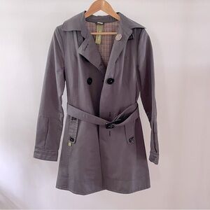 Soia & Kyo Gray Trench Coat